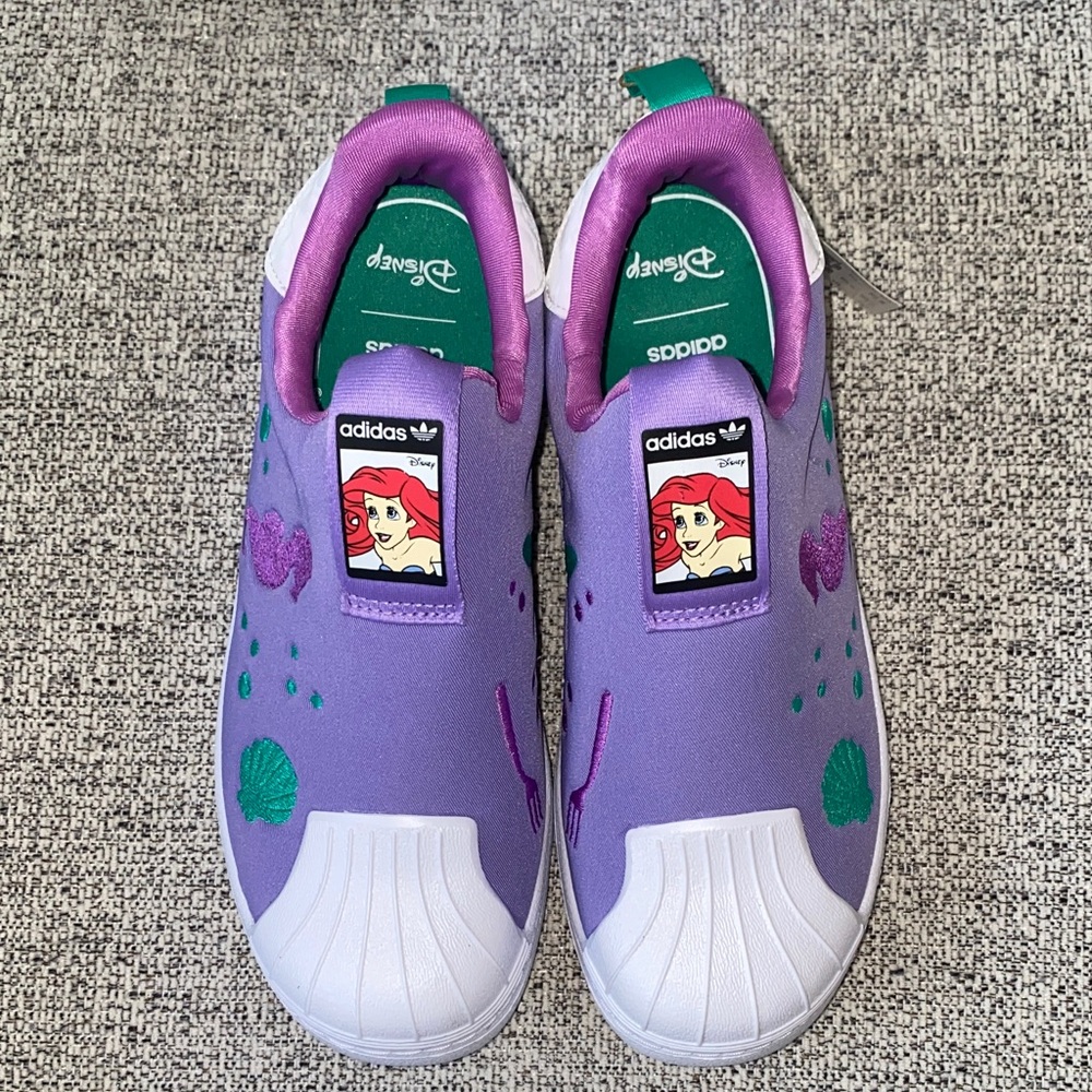 Adidas Kids Purple Ariel Sneakers